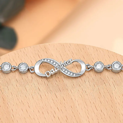 【LAST DAY 48% OFF】💖Infinity symbol letter bracelet