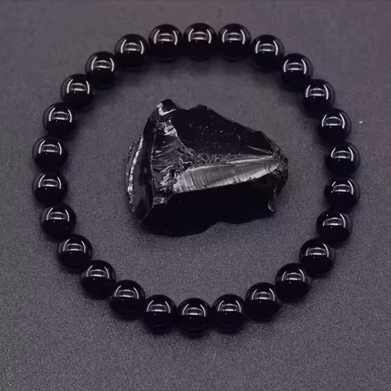 💎Black Obsidian Protection Bracelet🌑