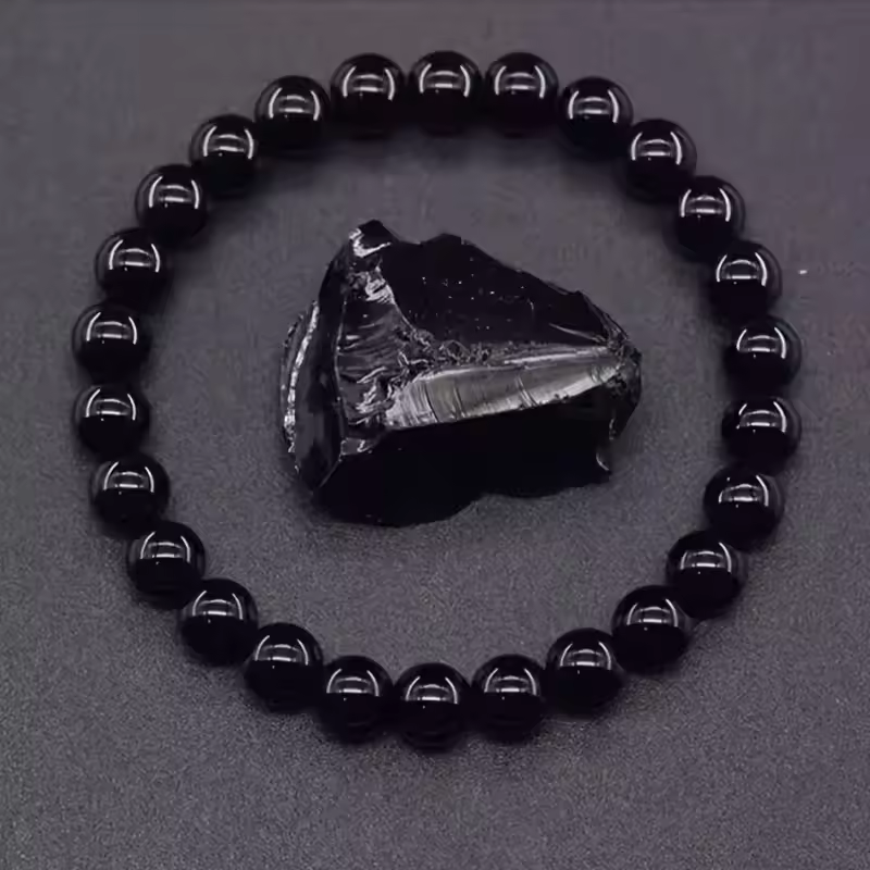 💎Black Obsidian Protection Bracelet🌑