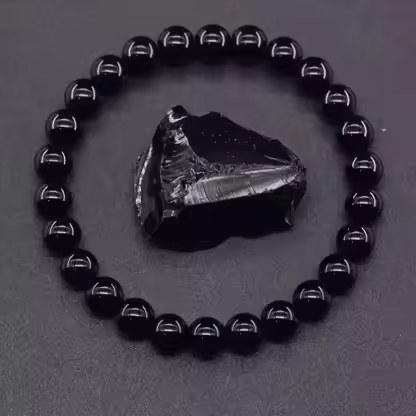 💎Black Obsidian Protection Bracelet🌑