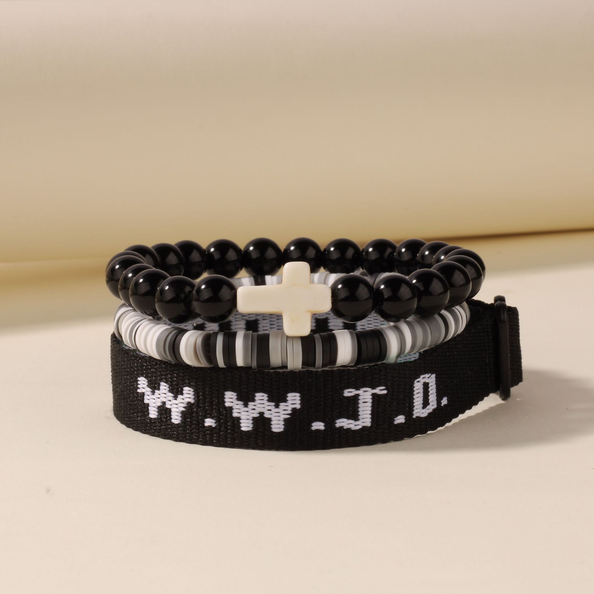 WWJD Christian Bracelet Set