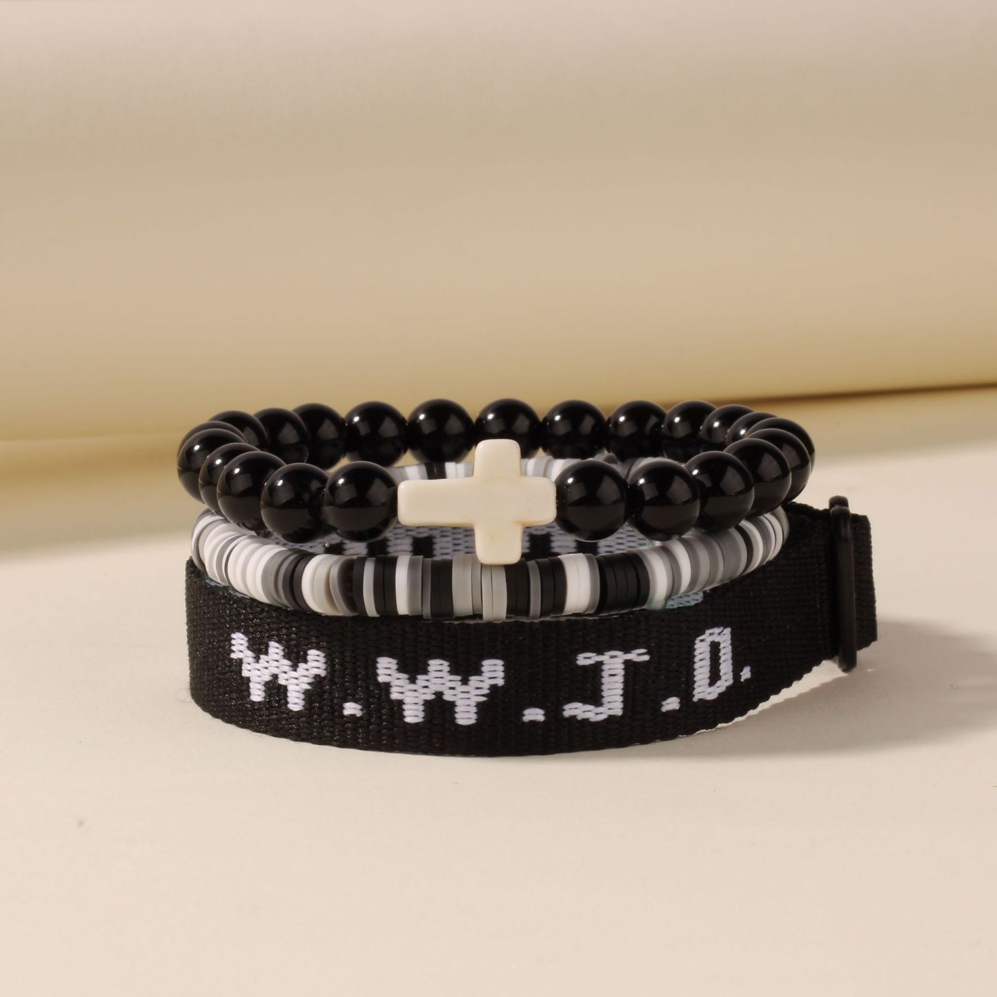 WWJD Christian Bracelet Set