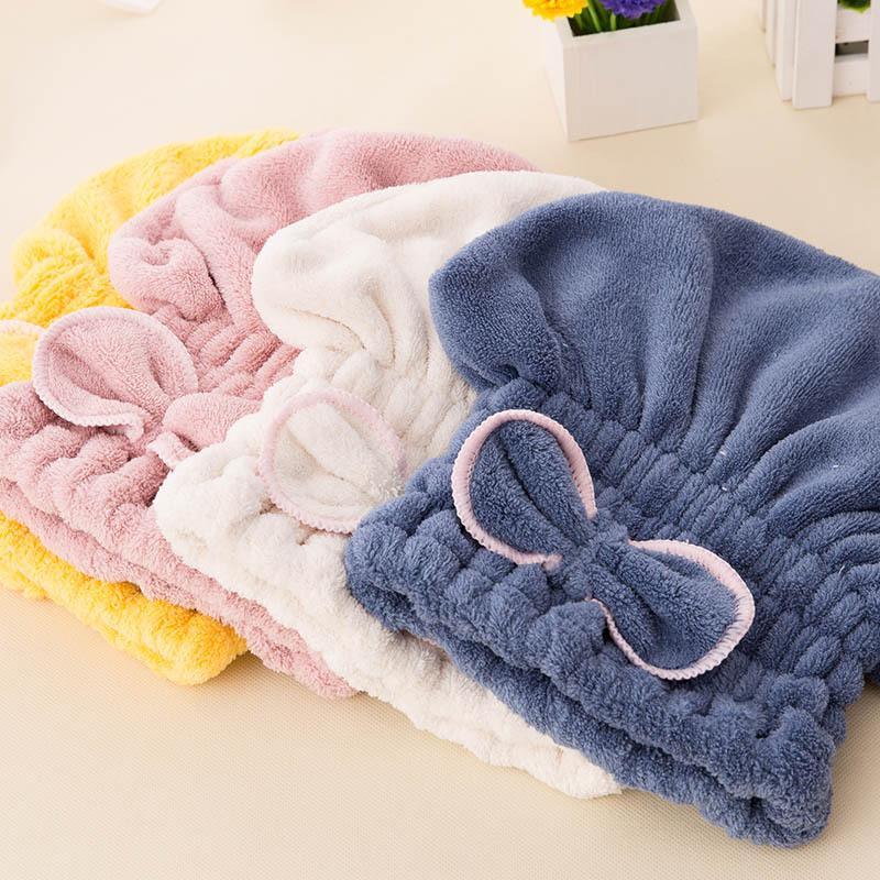 🔥3-Pack & Ultra-Plush Anti-Frizz Hair Towel Caps