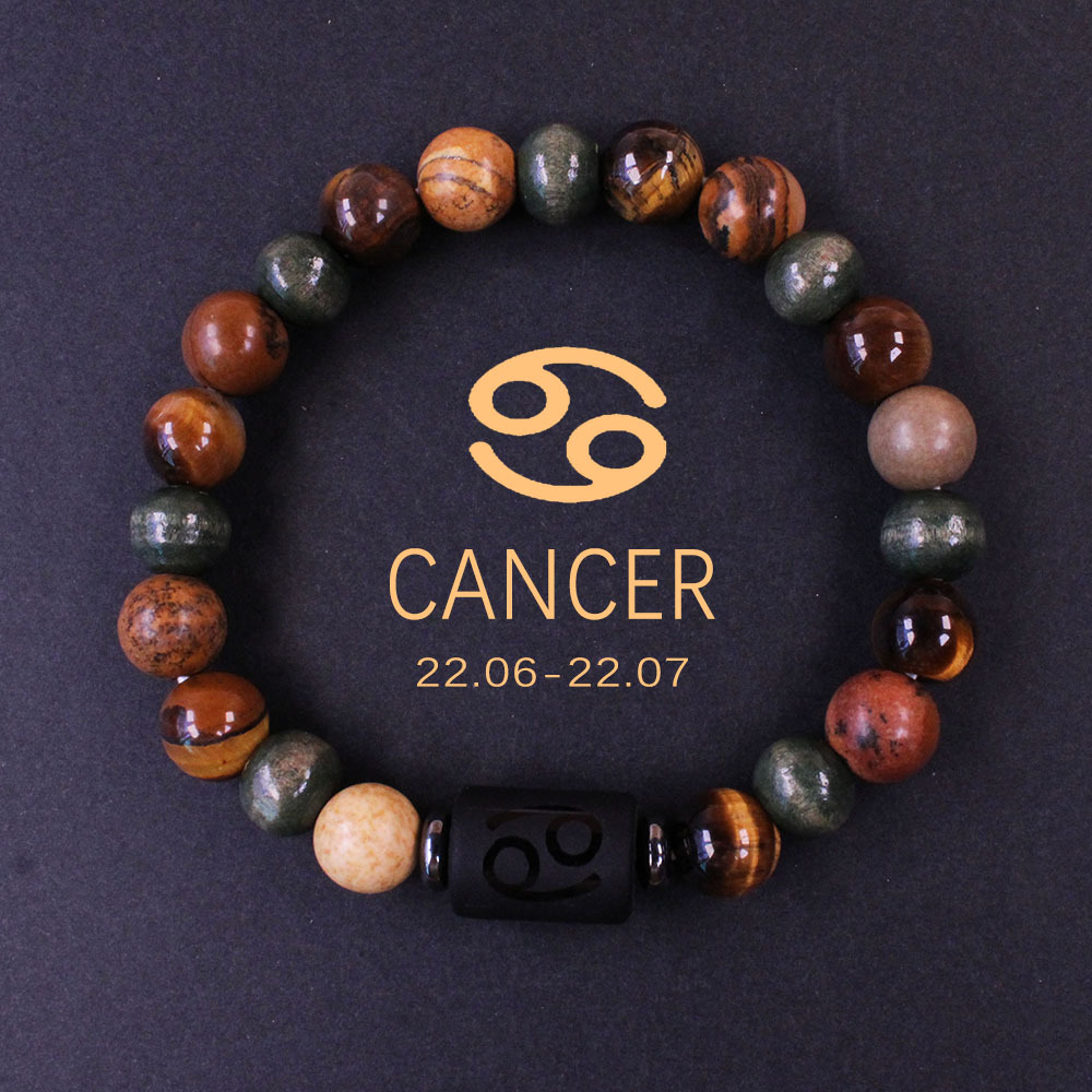 Constellation Design Stone Beaded Bracelet