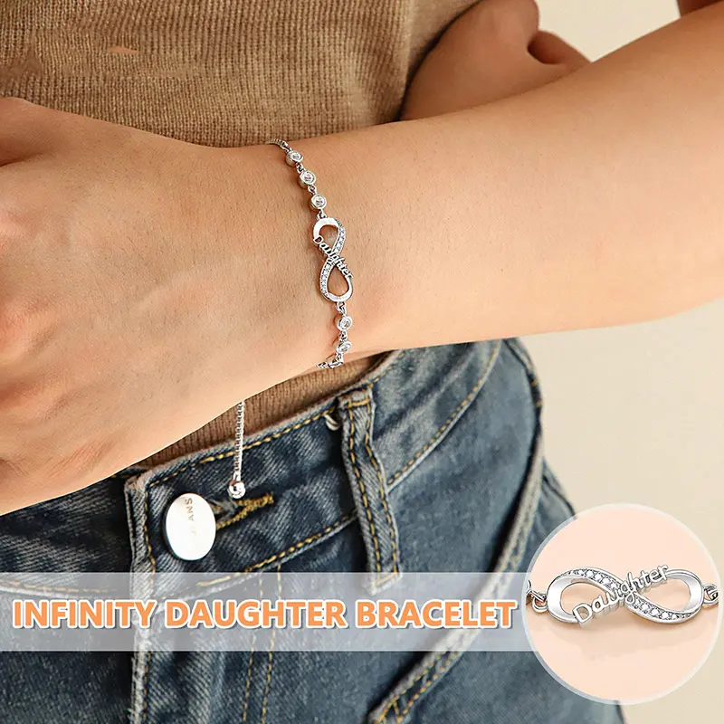 【LAST DAY 48% OFF】💖Infinity symbol letter bracelet