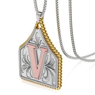 Custom Handmade Cow Tag Western Necklace