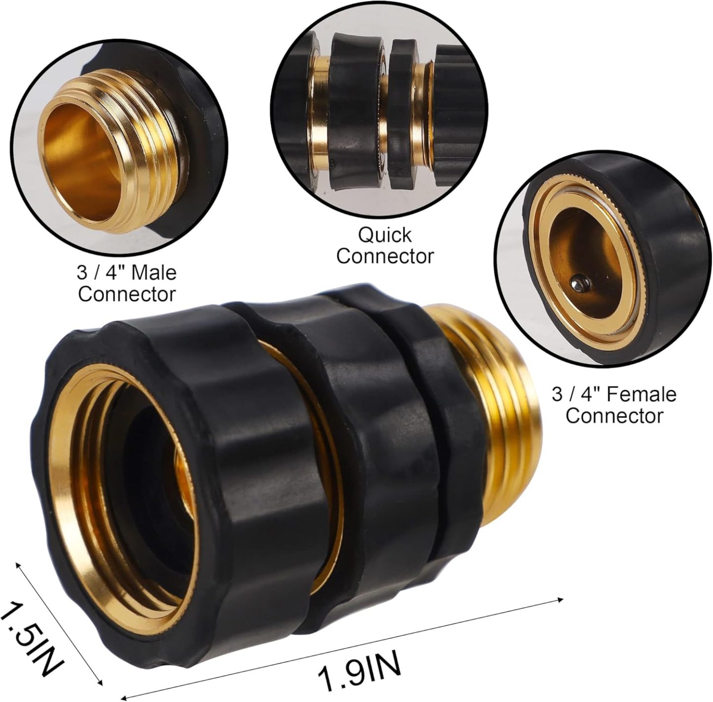 ✨LAST DAY 49% OFF - Garden Hose Quick Connector