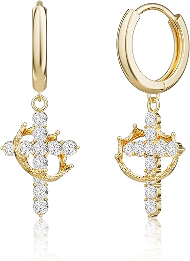 ✝️The Eternal Cross & Crown Necklace👑