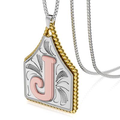 Custom Handmade Cow Tag Western Necklace