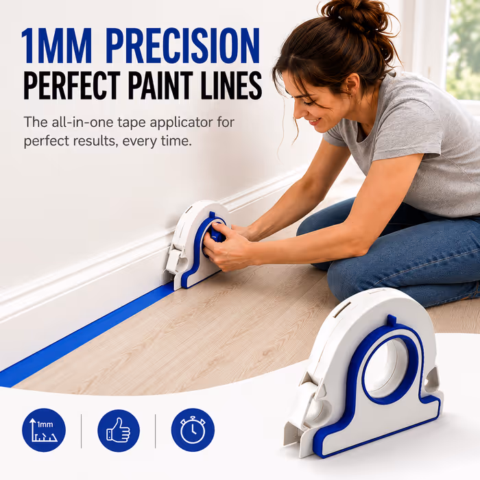 High-efficiency Painter Masking Tape Applicator