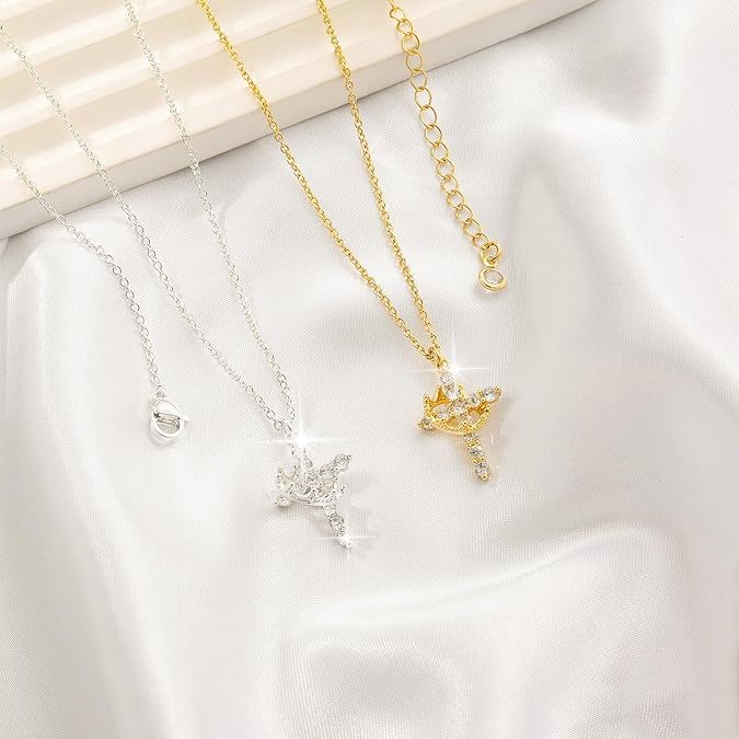 【LAST DAY 49% OFF】Crown Cross Necklace