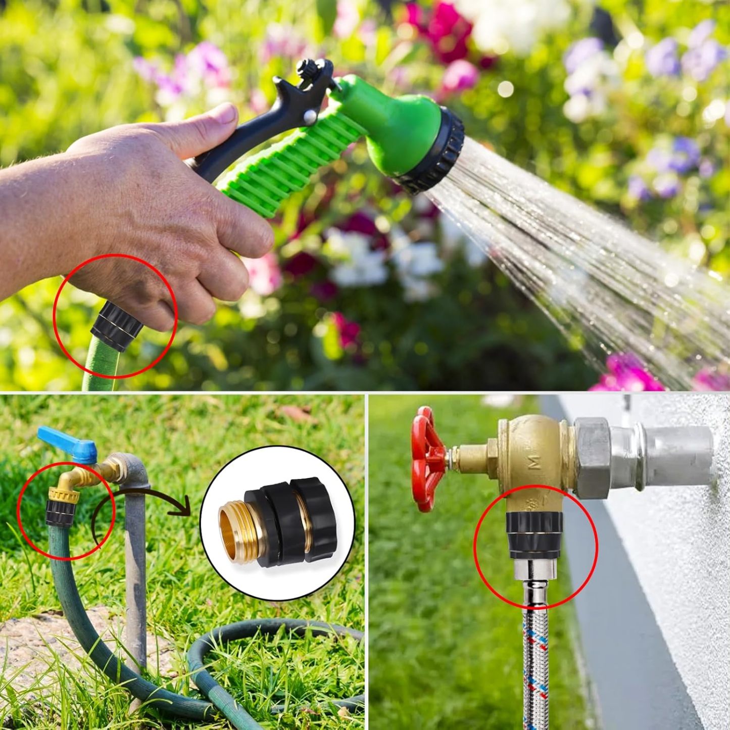 ✨LAST DAY 49% OFF - Garden Hose Quick Connector