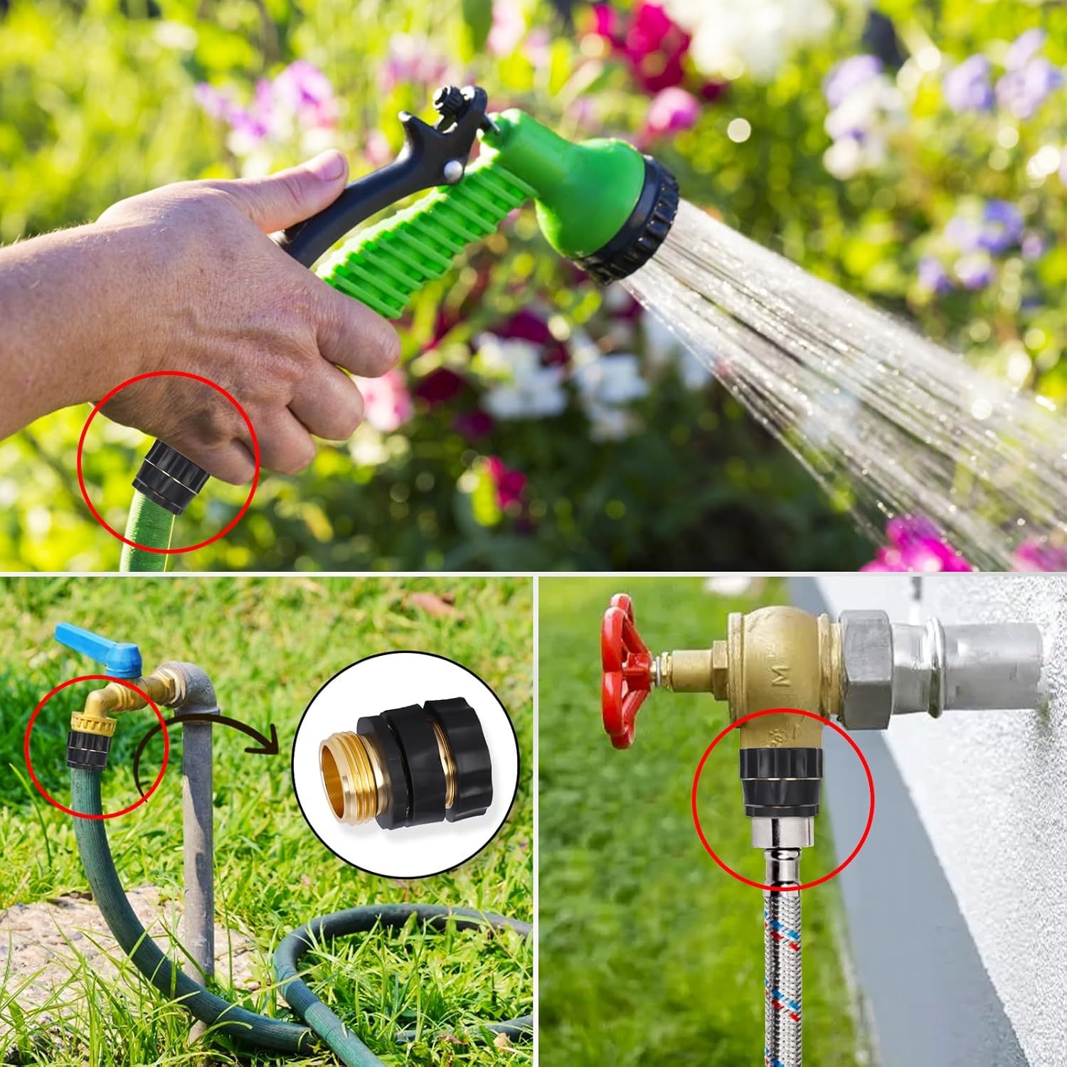 ✨LAST DAY 49% OFF - Garden Hose Quick Connector
