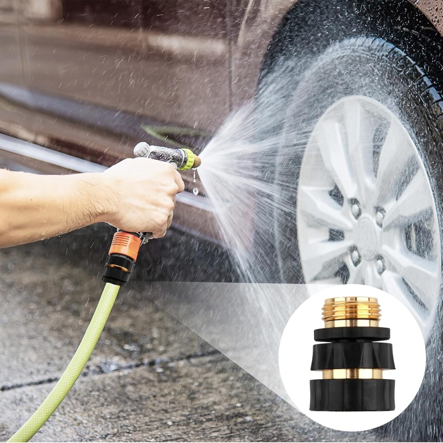 ✨LAST DAY 49% OFF - Garden Hose Quick Connector