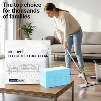 🧹100 Piece Floor Cleaning Tablets Multi-Surface Cleaner for Hardwood Laminate Tile & RV Walls Antibacterial Deodorization Maintenance