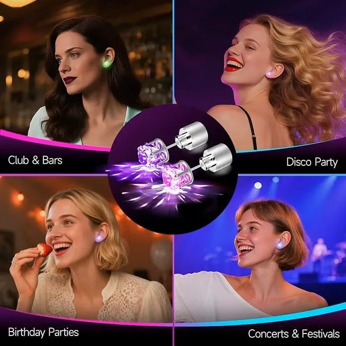 🔥2026 DEALS 49% Off✨LED Earrings, Light Up Stud Earrings
