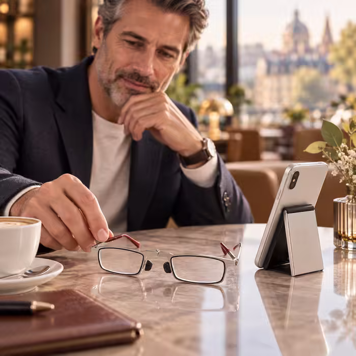 ✨ Weightless Folding Readers in a Sleek Metal Vault | Read Anywhere 📖