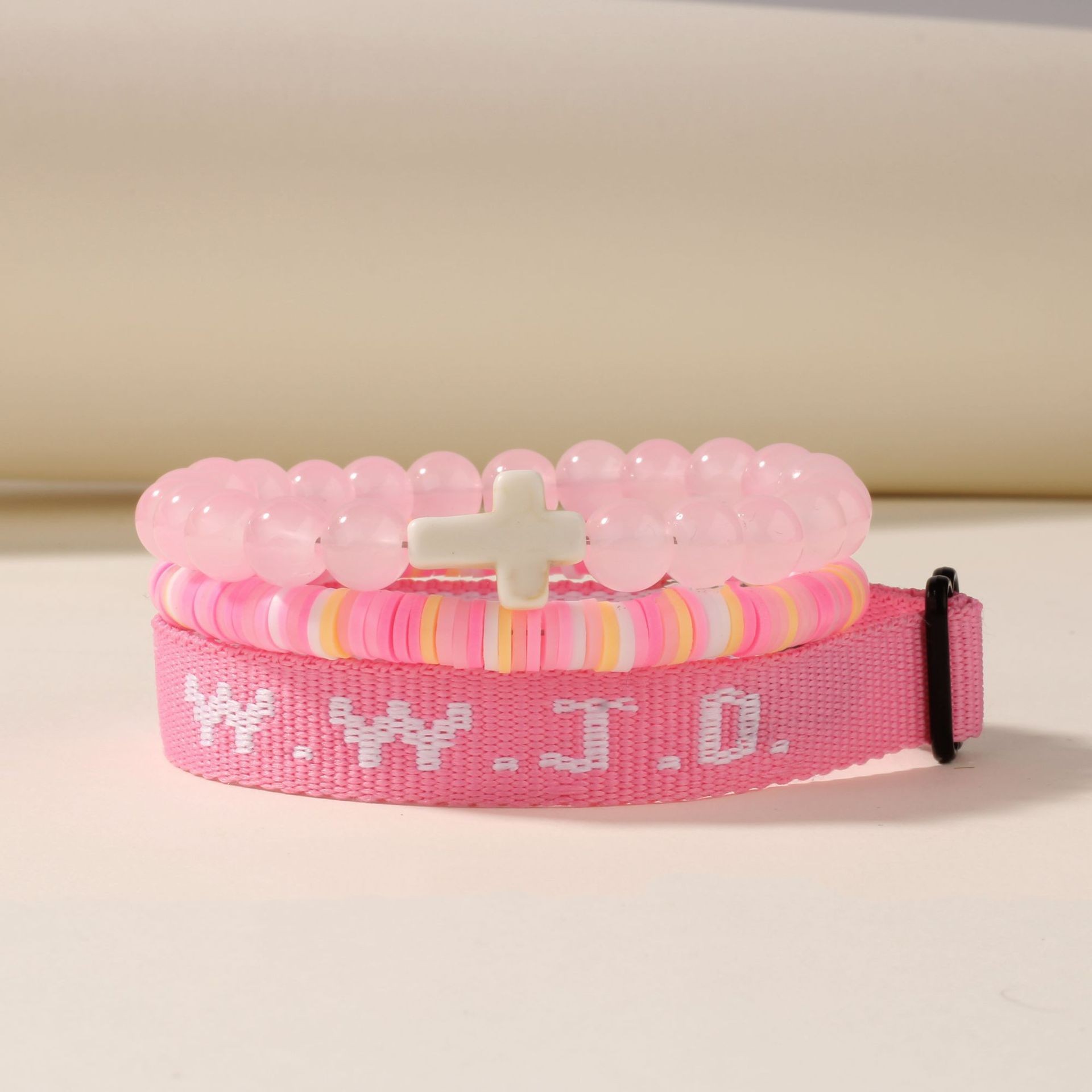 WWJD Christian Bracelet Set