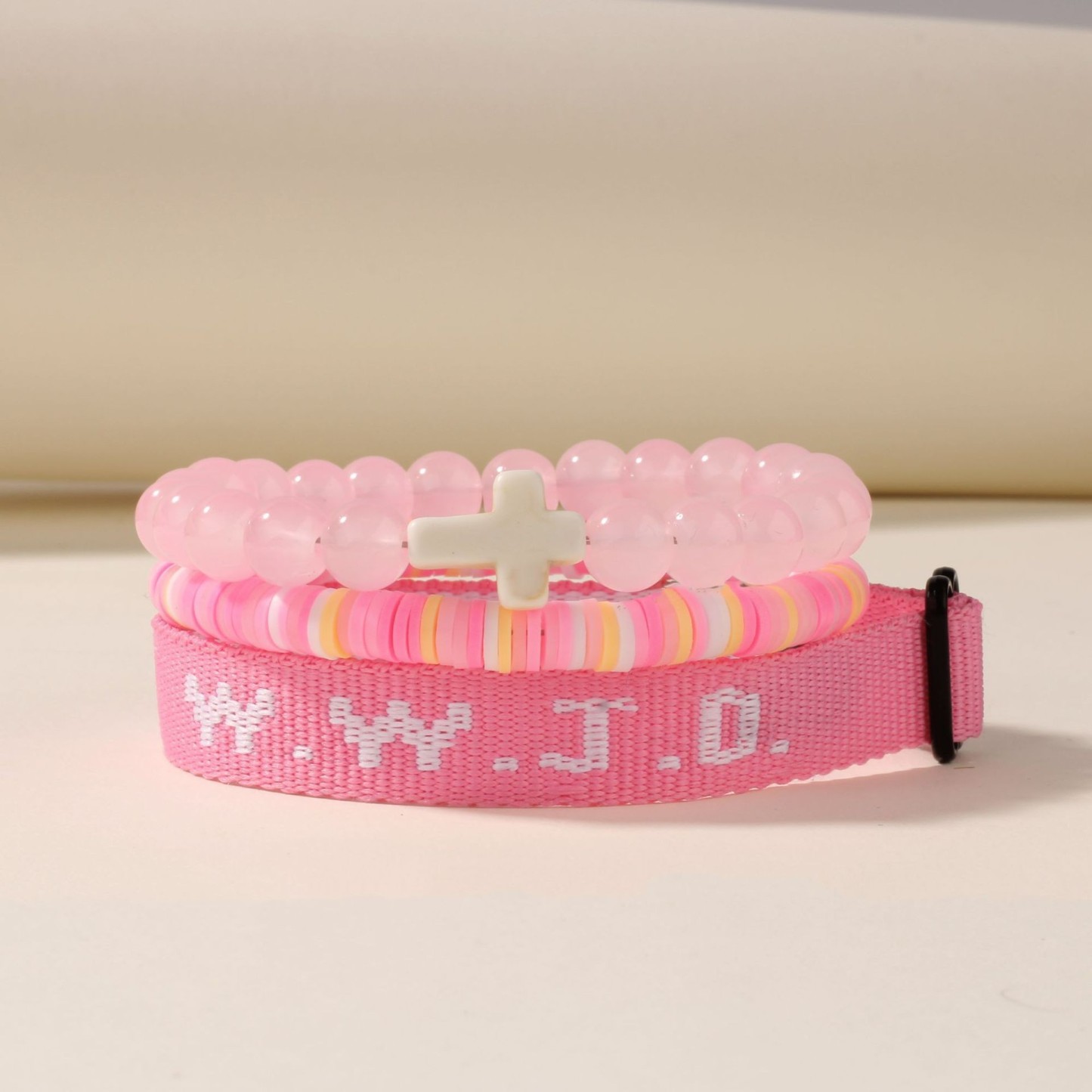 WWJD Christian Bracelet Set