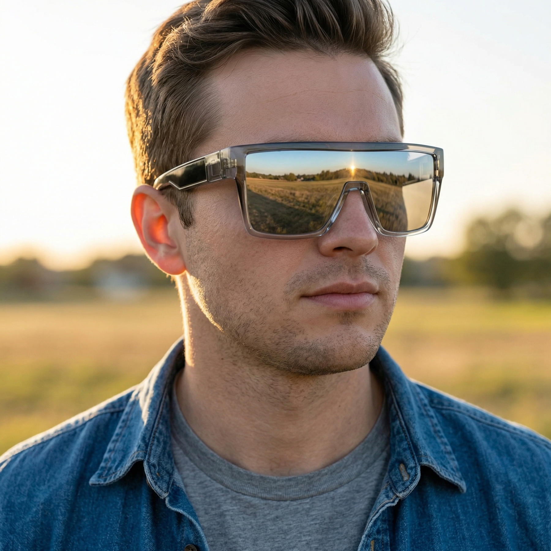 ⚡Hot Sales 49% OFF🔥ANSI Z87+ Safety Sunglasses Mirrored Colored Lens Side Protection Removable Side Shields Eye Protection