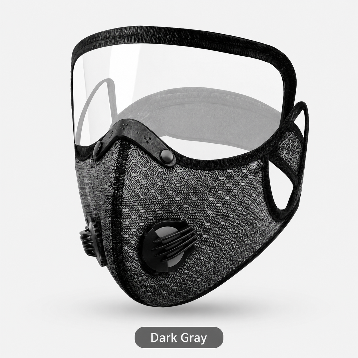 Protective Riding Face Mask With Removable Eye Shield