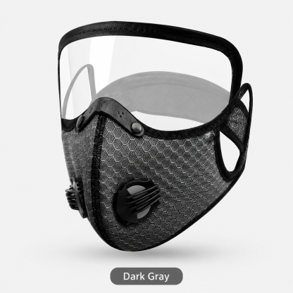 Protective Riding Face Mask With Removable Eye Shield