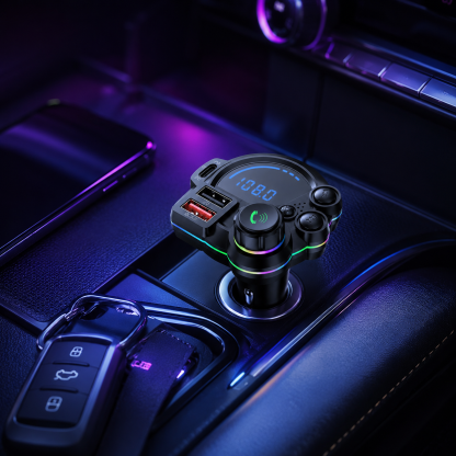 20W USB-C Bluetooth 5.3 FM Transmitter Car Charger