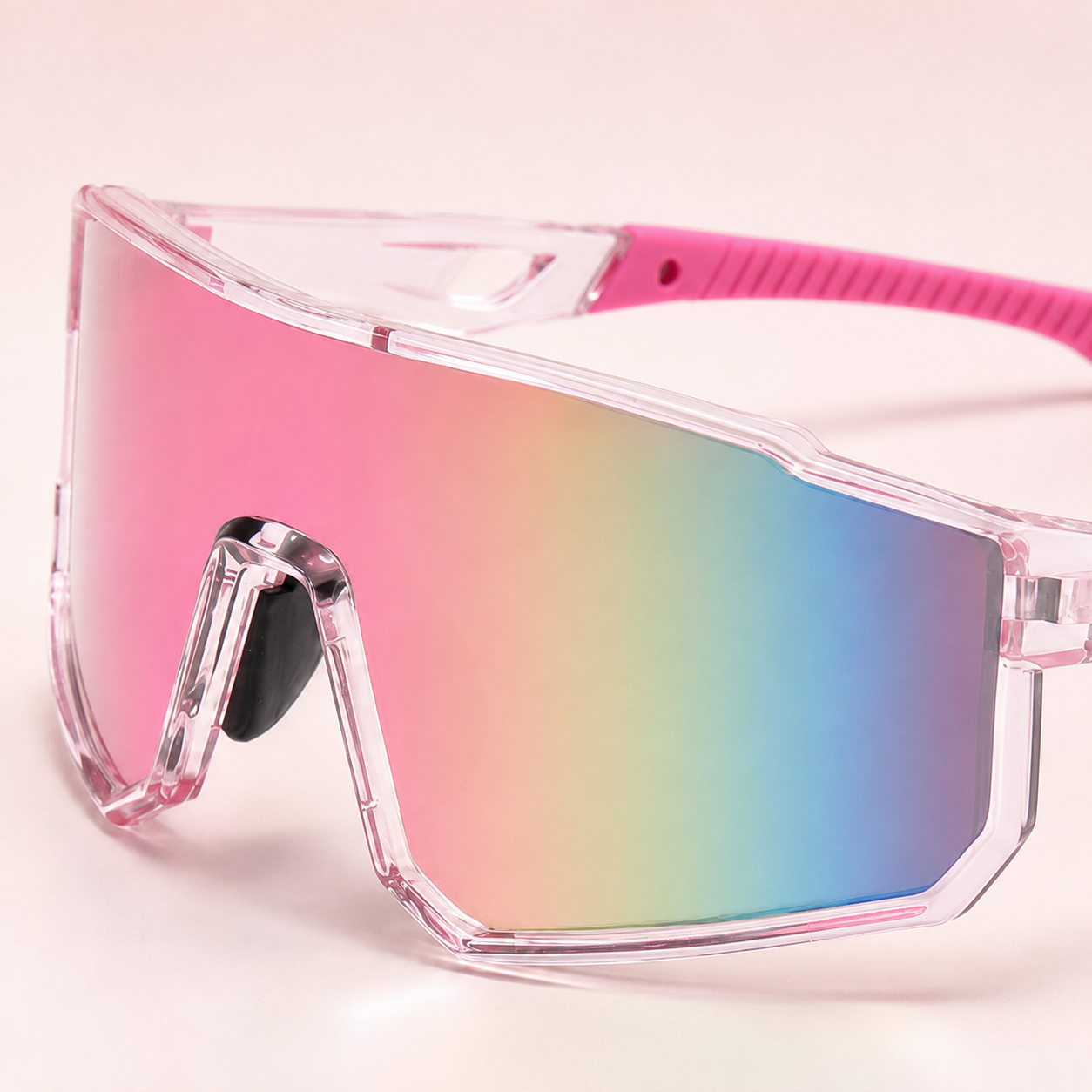 Limited Color Drop Shield Sunglasses – UV400 Windproof Mirrored Eyewear | Second Pair Included