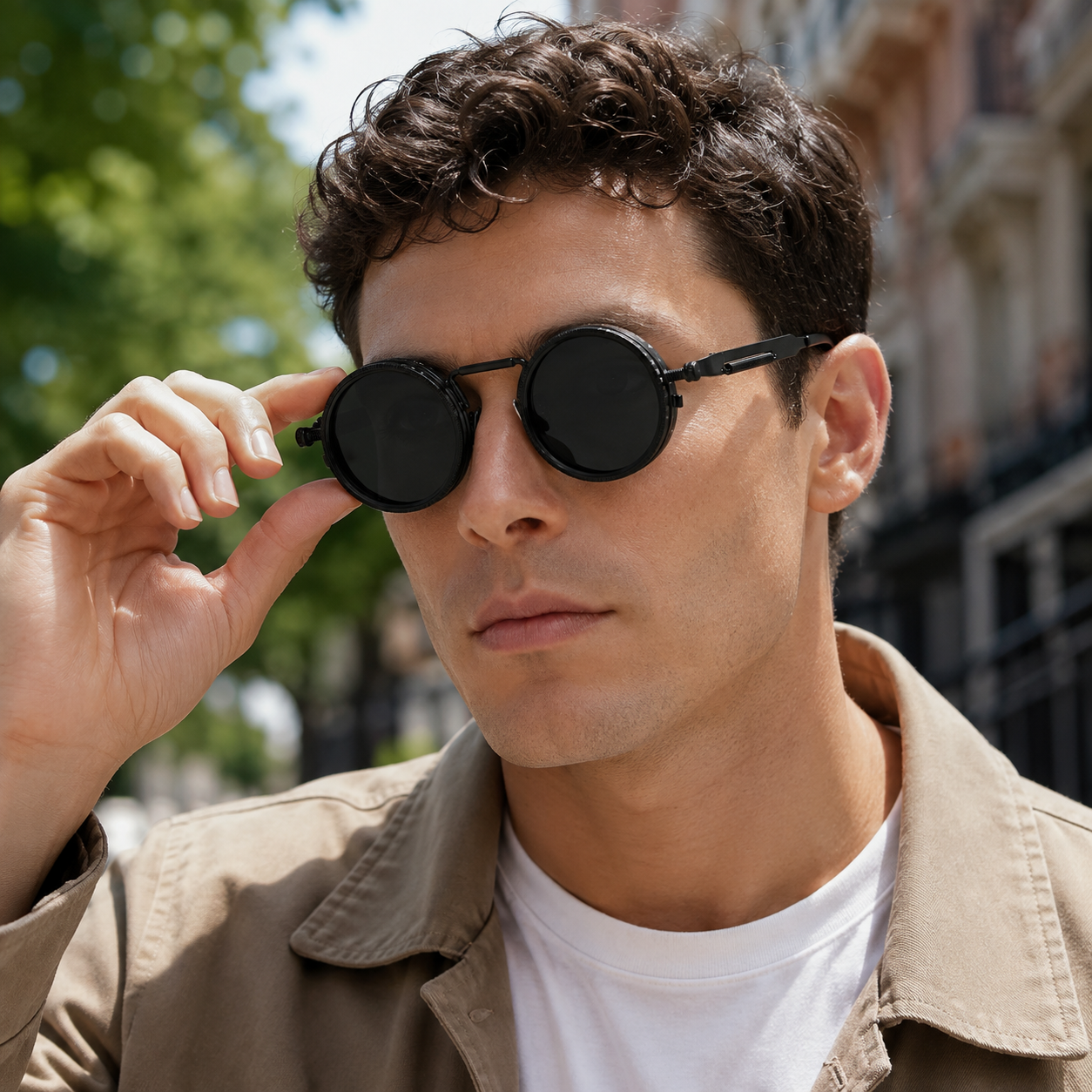 💥Last Day Promotion 49% OFF -🌟Retro Adjustable Tint Polarized Sunglasses