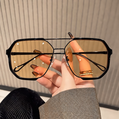 💥Last Day Promotion 49% OFF 💥- Unisex Flat-Top Aviator Shades – Summer Travel & Driving Essentials