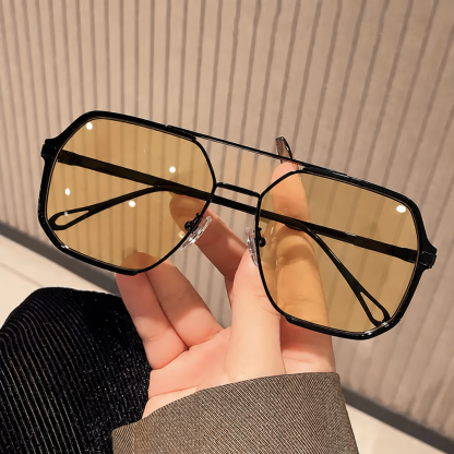 💥Last Day Promotion 49% OFF 💥- Unisex Flat-Top Aviator Shades – Summer Travel & Driving Essentials