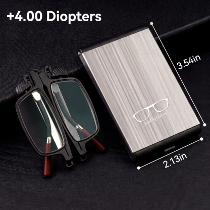 ✨ Weightless Folding Readers in a Sleek Metal Vault | Read Anywhere 📖