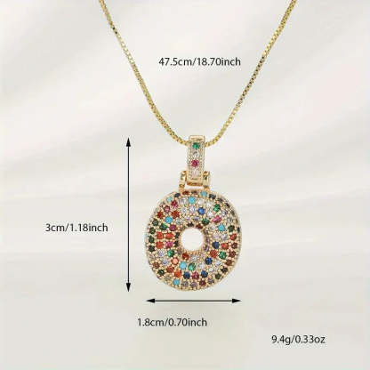 【LAST DAY 49% OFF】Bubble Letter Necklace