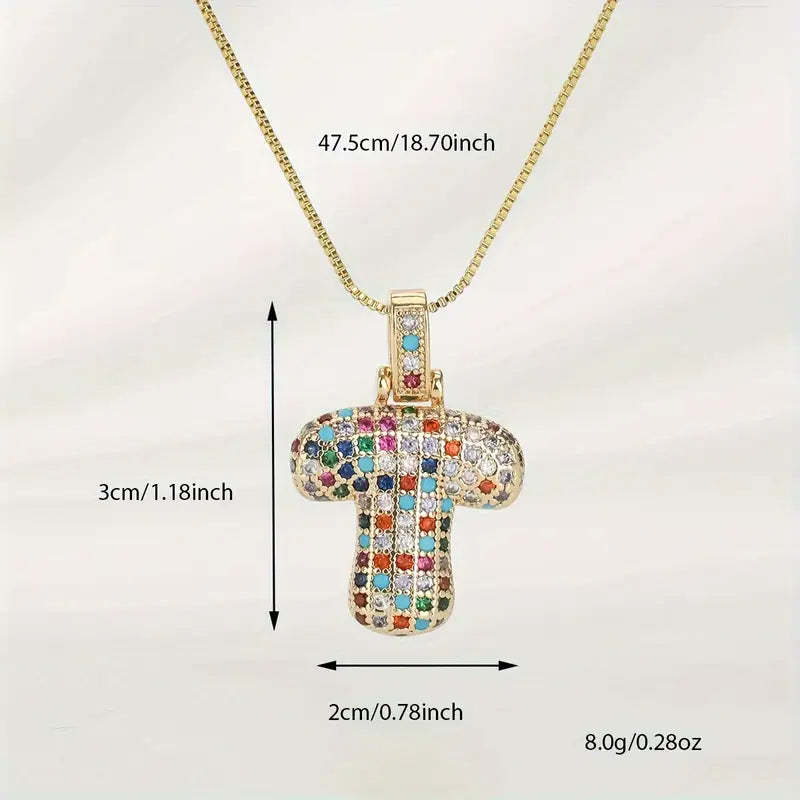 【LAST DAY 49% OFF】Bubble Letter Necklace