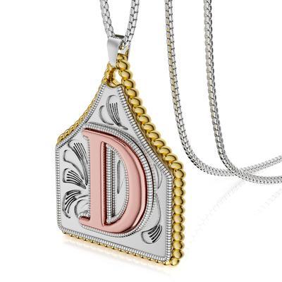 Custom Handmade Cow Tag Western Necklace