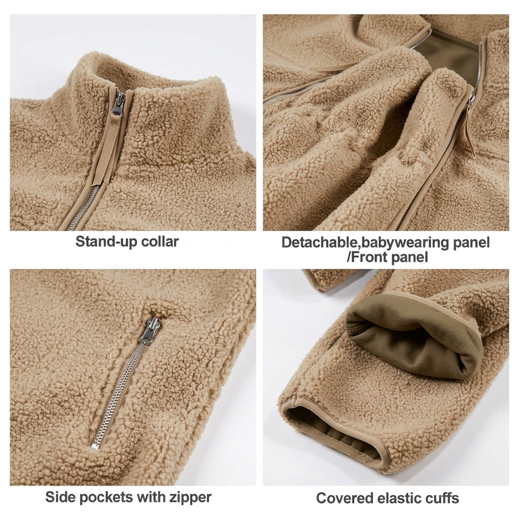 Women's 2-in-1 Hip-Length Casual Sports Outerwear Coat