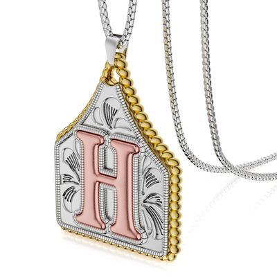 Custom Handmade Cow Tag Western Necklace