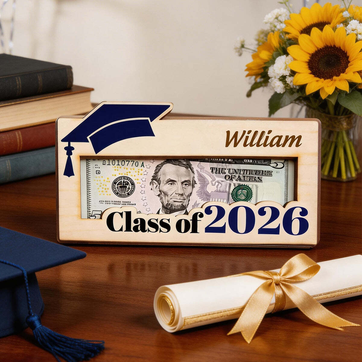Graduation Money Holder Personalized Graduation Gift