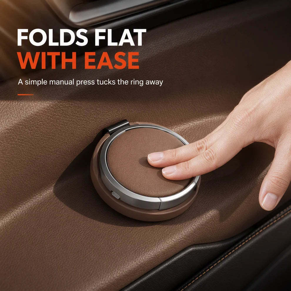 🚗 Universal Foldable Car Cup Holder – Space-Saving Drink & Phone Holder