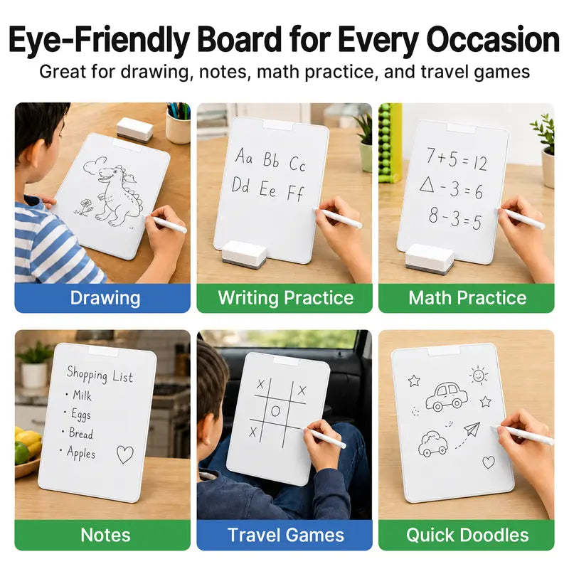 Magnetic Drawing Board with Magic Pen & Eraser