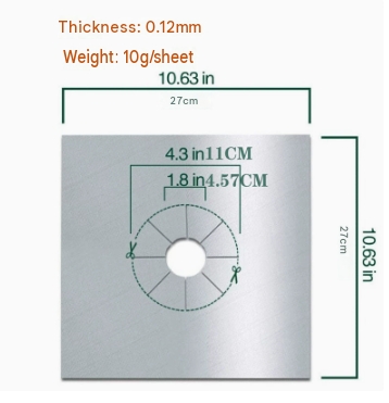 Gas stove burner protector product details