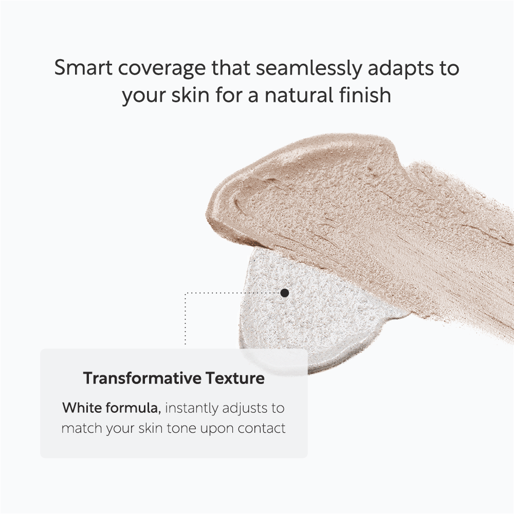 Korean Color-Changing Foundation Stick with Detachable Brush