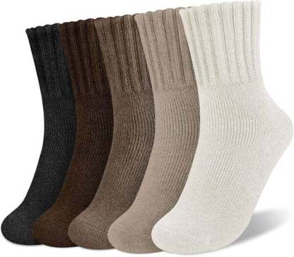 [Copy]【🔥Buy 1 Get 4 Free Only $5.99 for a pair】5 Pairs-Women's Solid Mid-calf Socks