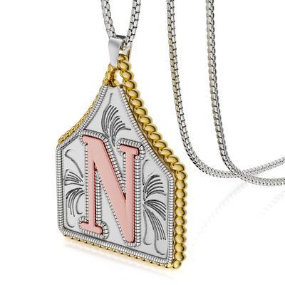 Custom Handmade Cow Tag Western Necklace