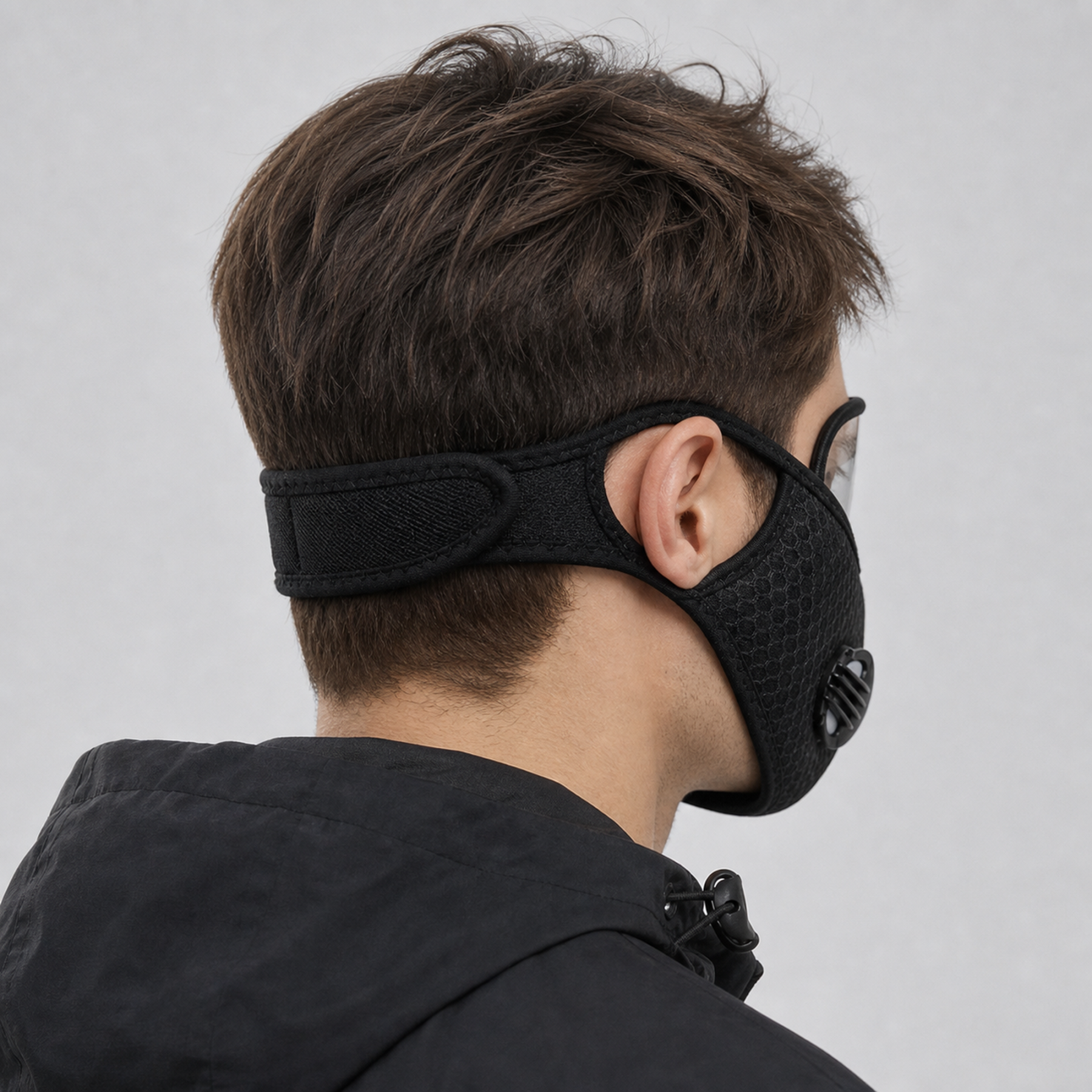 Protective Riding Face Mask With Removable Eye Shield
