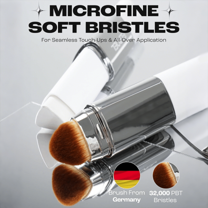 Korean Color-Changing Foundation Stick with Detachable Brush