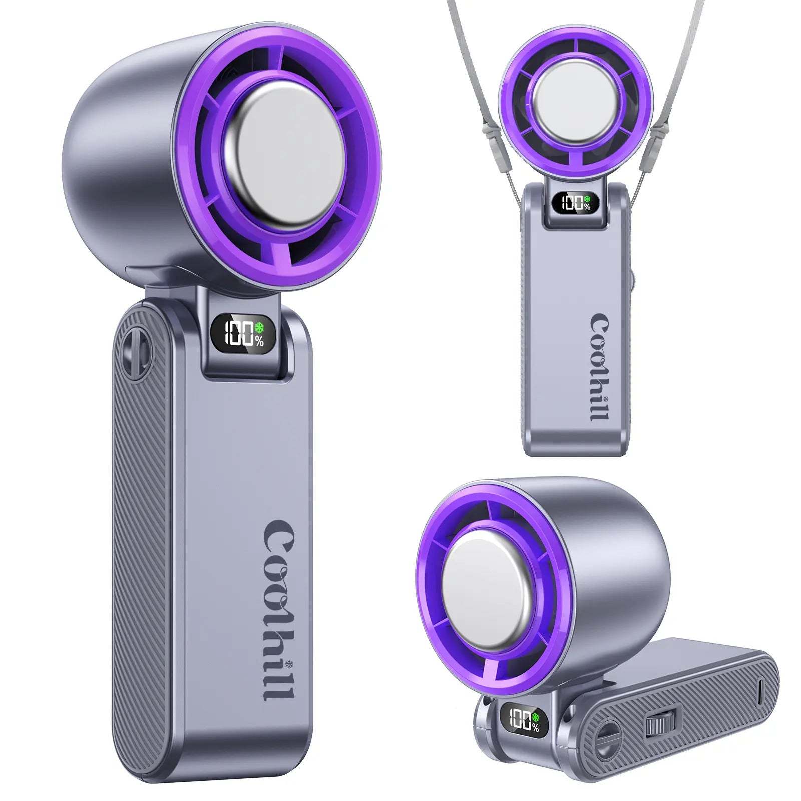 Last Day Sale 49% OFF 🔥Portable Handheld High Speed Fan, Foldable Fan for Summer