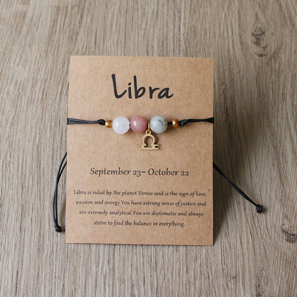 Twelve Zodiac Signs Bracelet Hand-woven