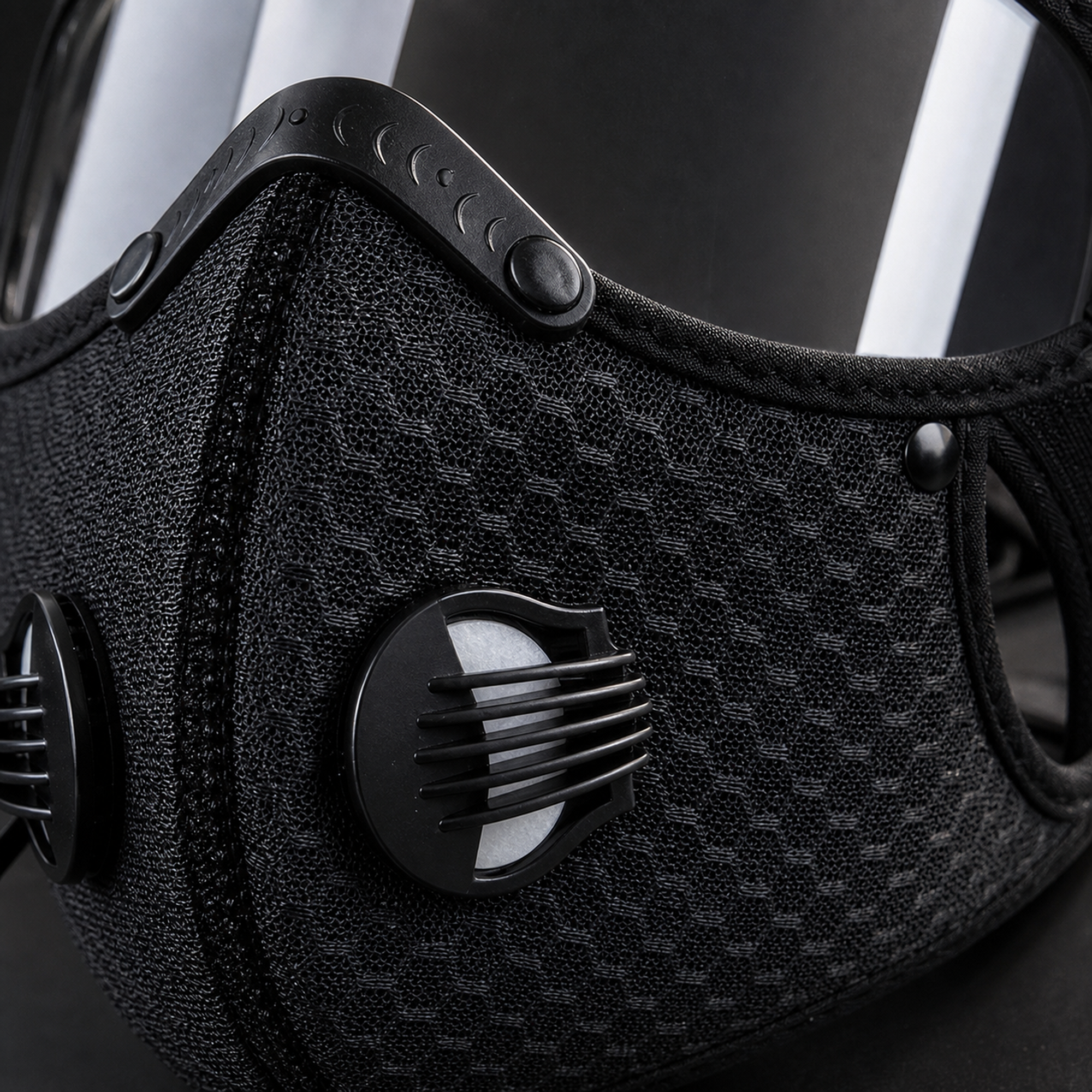 Protective Riding Face Mask With Removable Eye Shield