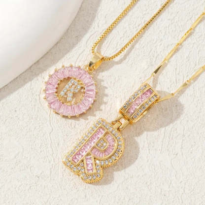 【LAST DAY 48% OFF】2 Pack - Initial Letter Pendant Necklaces